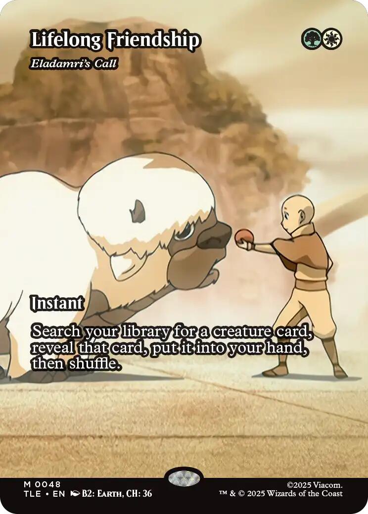 Lifelong Friendship - Eladamri's Call (Borderless) [Avatar: The Last Airbender: Eternal-Legal] | The CG Realm