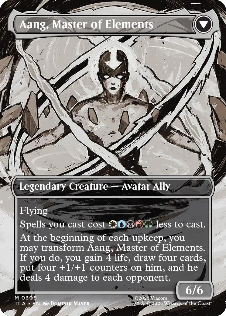 Avatar Aang (Borderless) (TLA-308) - Avatar: The Last Airbender