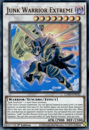 Junk Warrior Extreme (L5DD-ENY32) - Legendary 5D's Decks 1st Edition