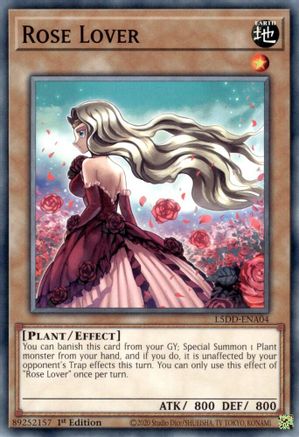 Rose Lover (L5DD-ENA04) - Legendary 5D's Decks 1st Edition