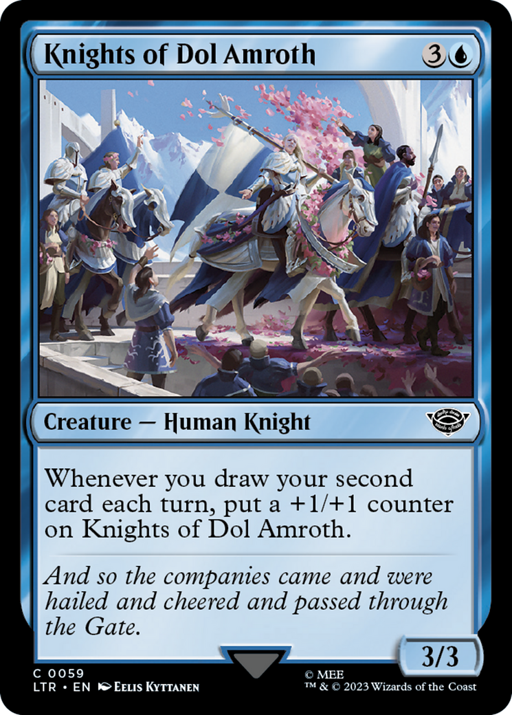 Knights of Dol Amroth (LTR-059) - The Lord of the Rings: Tales of Middle-earth