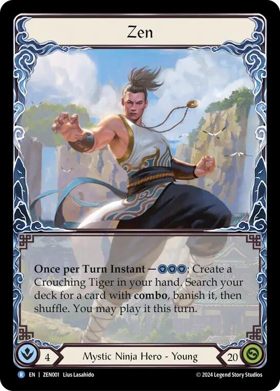 Enigma [ENG001] (Part the Mistveil Enigma Blitz Deck)  Rainbow Foil | The CG Realm