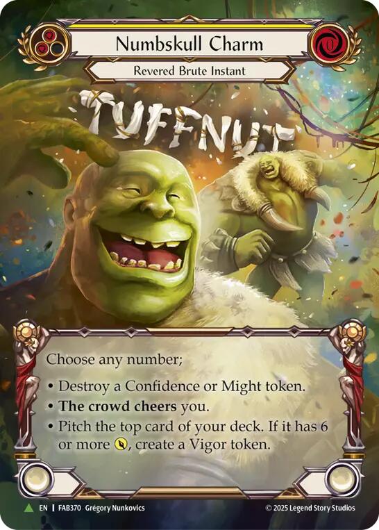 Numbskull Charm [FAB370] (Super Slam)  Cold Foil | The CG Realm