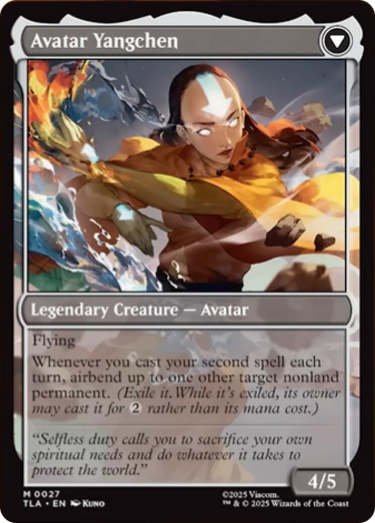 The Legend of Yangchen (TLA-027) - Avatar: The Last Airbender