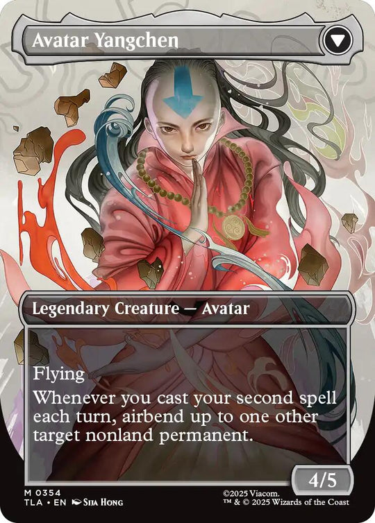 The Legend of Yangchen (Borderless) (TLA-354) - Avatar: The Last Airbender