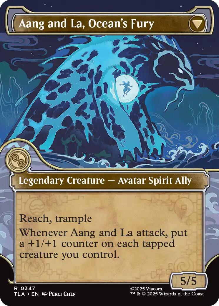 Aang, Swift Savior (Showcase) (TLA-347) - Avatar: The Last Airbender