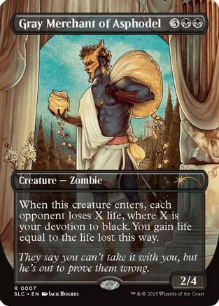Gray Merchant of Asphodel (SLC-007) - Secret Lair Countdown Kit