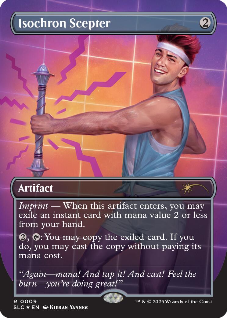 Isochron Scepter (Halo Foil) [Secret Lair Countdown Kit] | The CG Realm