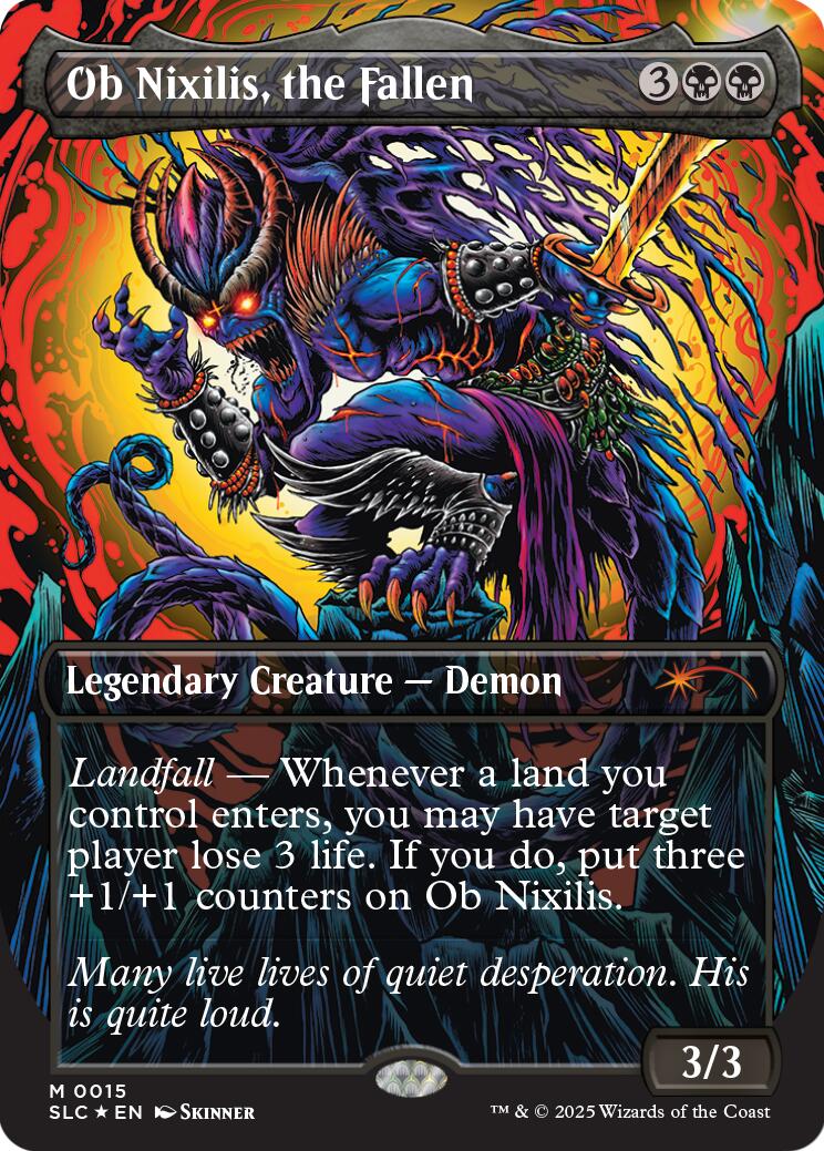 Ob Nixilis, the Fallen (Halo Foil) [Secret Lair Countdown Kit] | The CG Realm