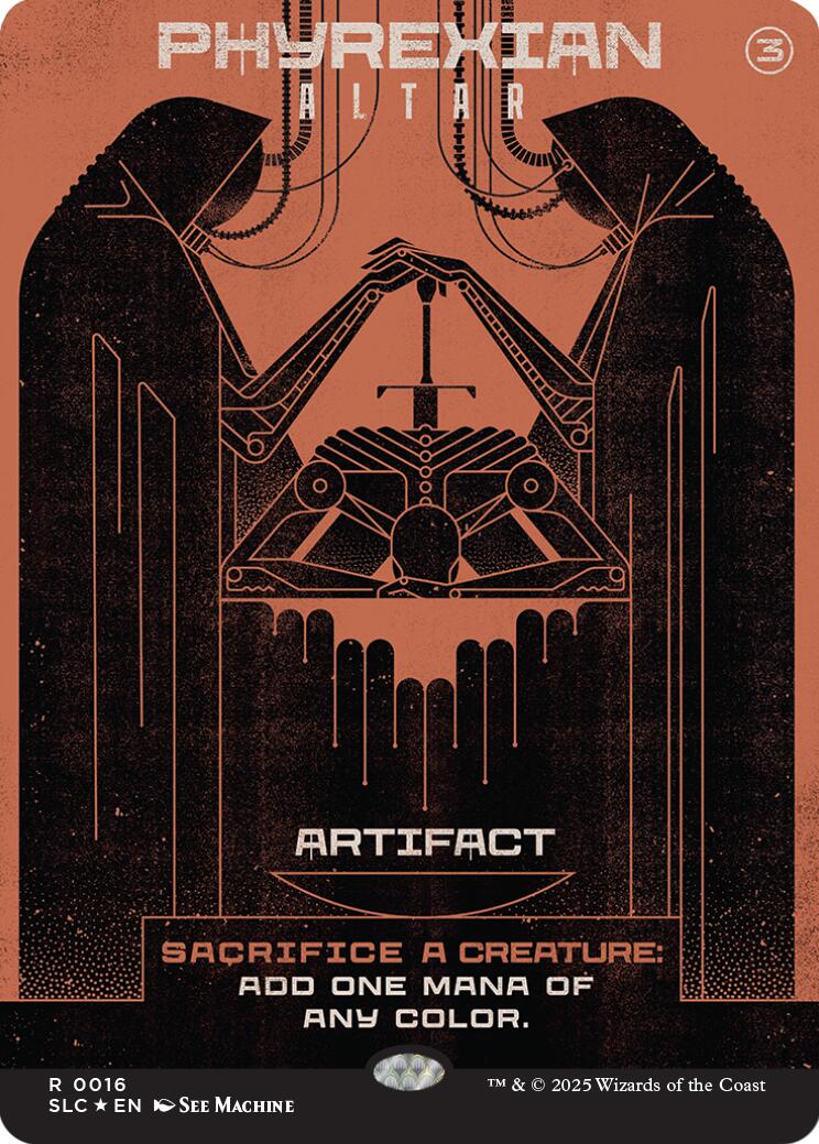 Phyrexian Altar (Halo Foil) [Secret Lair Countdown Kit] | The CG Realm