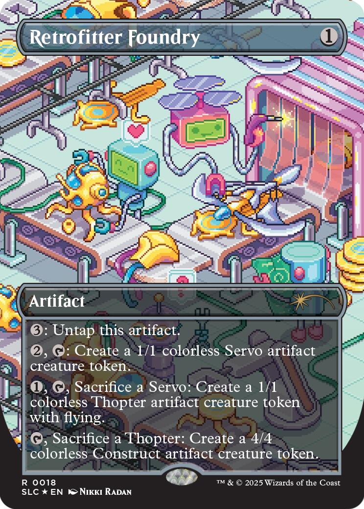 Retrofitter Foundry (Halo Foil) [Secret Lair Countdown Kit] | The CG Realm