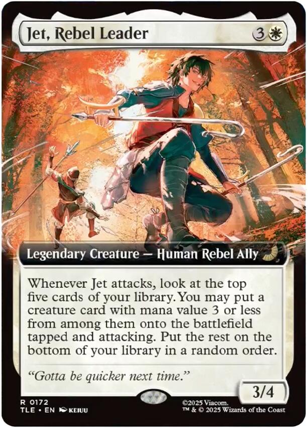 Jet, Rebel Leader (Extended Art) [Avatar: The Last Airbender: Eternal-Legal] | The CG Realm