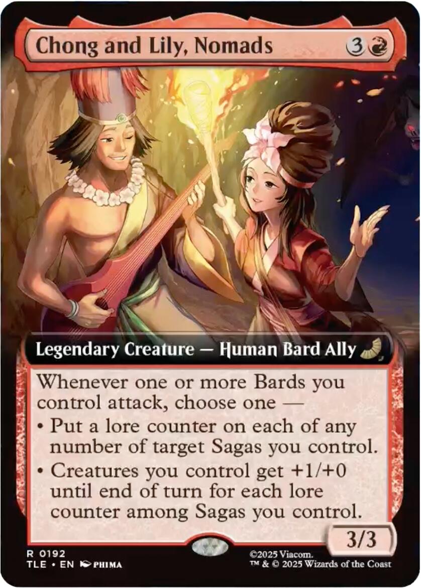 Chong and Lily, Nomads (Extended Art) [Avatar: The Last Airbender: Eternal-Legal] | The CG Realm