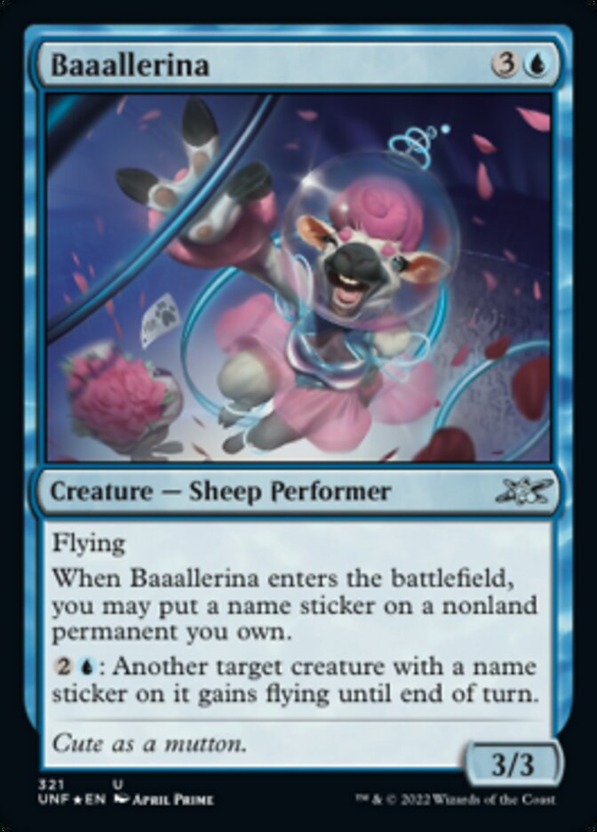 Baaallerina (Galaxy Foil) [Unfinity] | The CG Realm