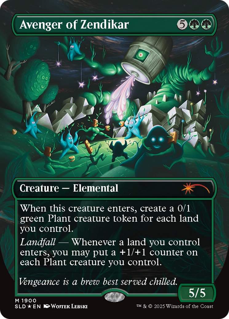 Avenger of Zendikar (Double Rainbow Foil) [Secret Lair Drop Series] | The CG Realm