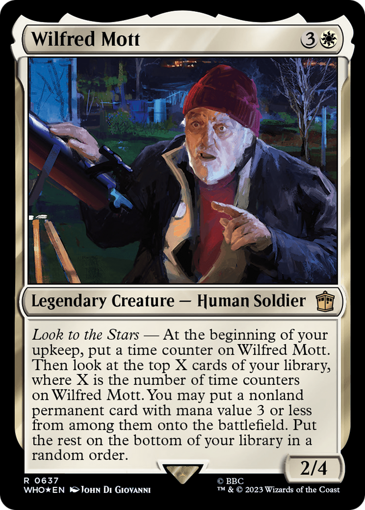 Wilfred Mott (Surge Foil) [Doctor Who] | The CG Realm