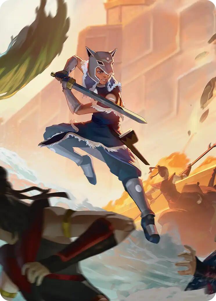 Sokka's Charge Art Card [Avatar: The Last Airbender Art Series] | The CG Realm