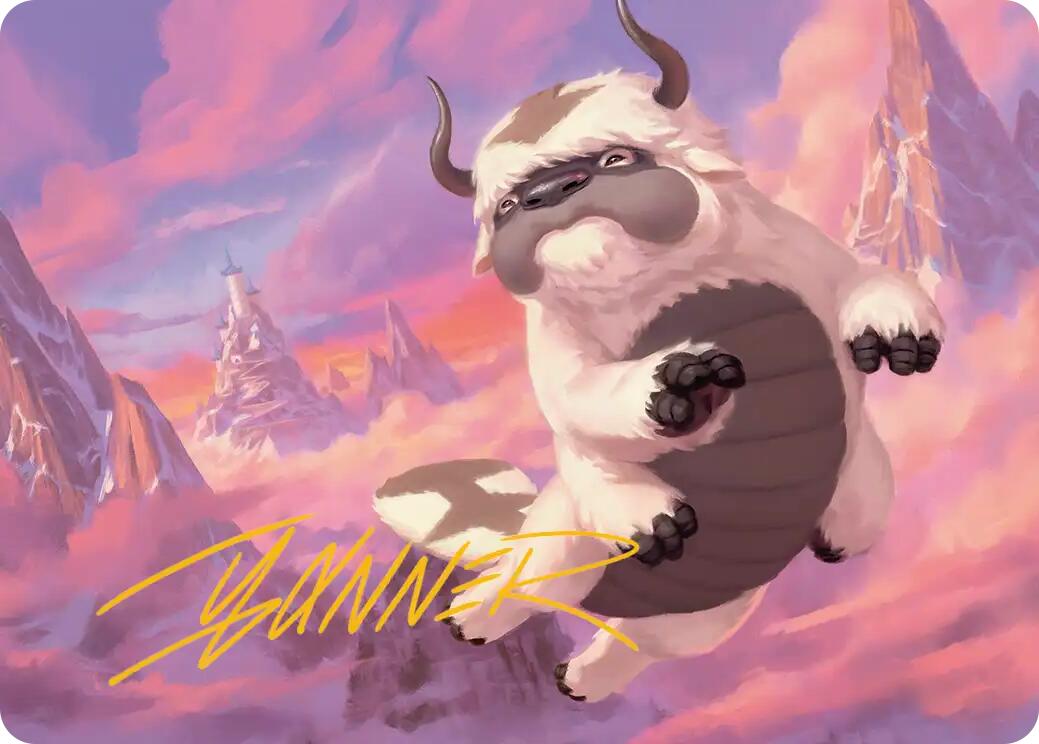 Appa, Aang's Companion Art Card (Gold-Stamped Signature) [Avatar: The Last Airbender Art Series] | The CG Realm