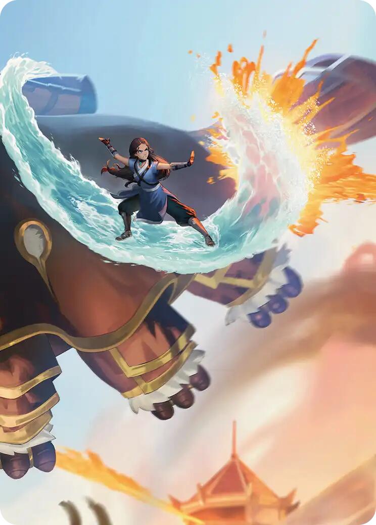 Katara's Reversal Art Card [Avatar: The Last Airbender Art Series] | The CG Realm