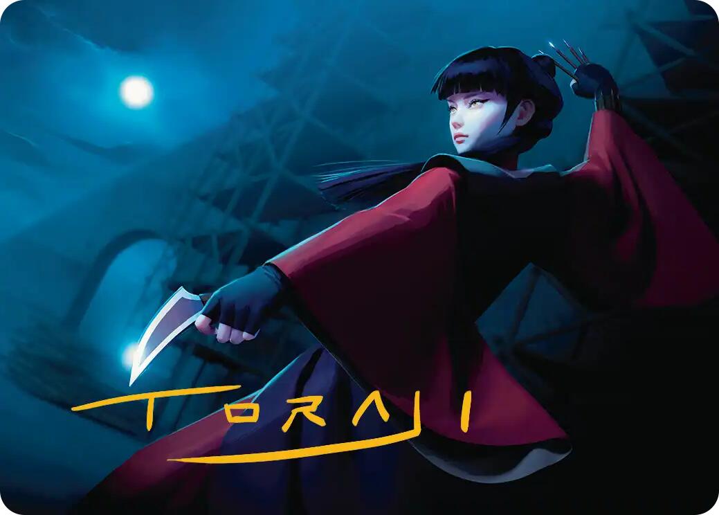 Mai, Jaded Edge Art Card (Gold-Stamped Signature) [Avatar: The Last Airbender Art Series] | The CG Realm