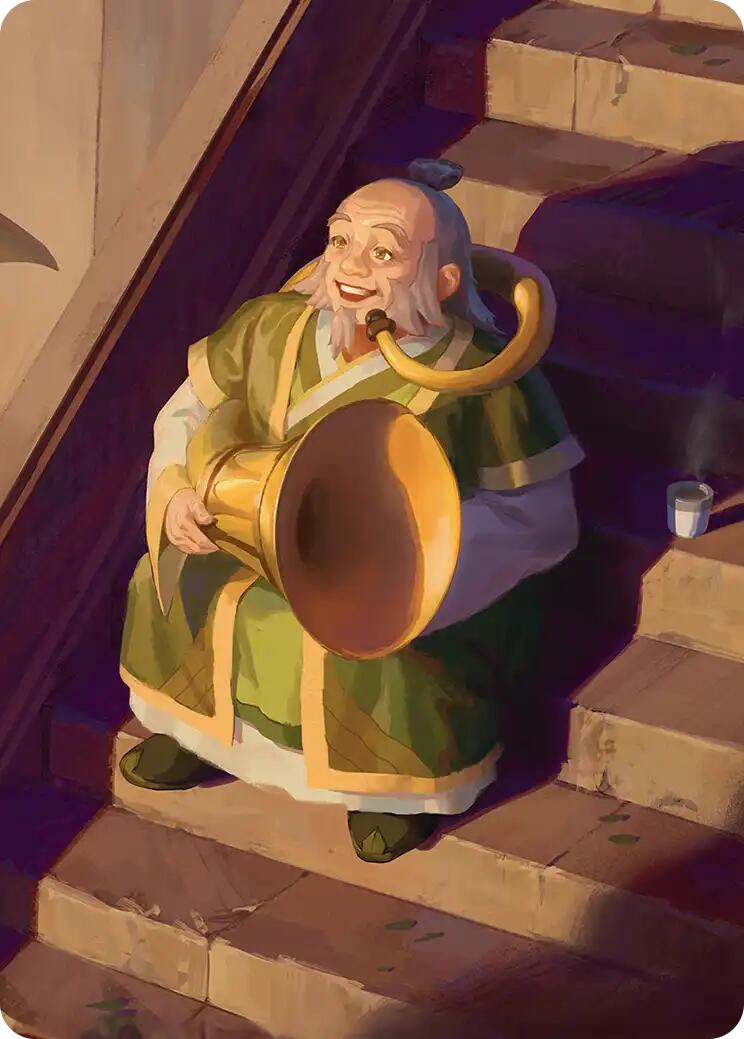 Uncle's Musings Art Card [Avatar: The Last Airbender Art Series] | The CG Realm