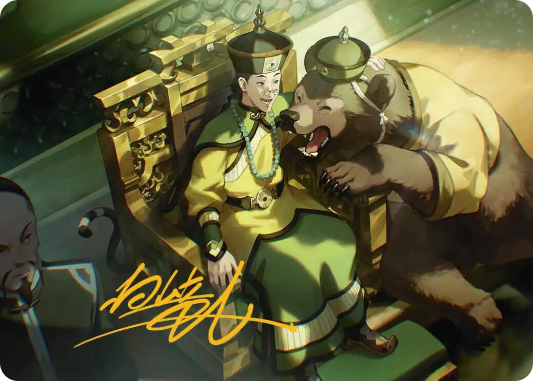 The Earth King Art Card (Gold-Stamped Signature) [Avatar: The Last Airbender Art Series] | The CG Realm