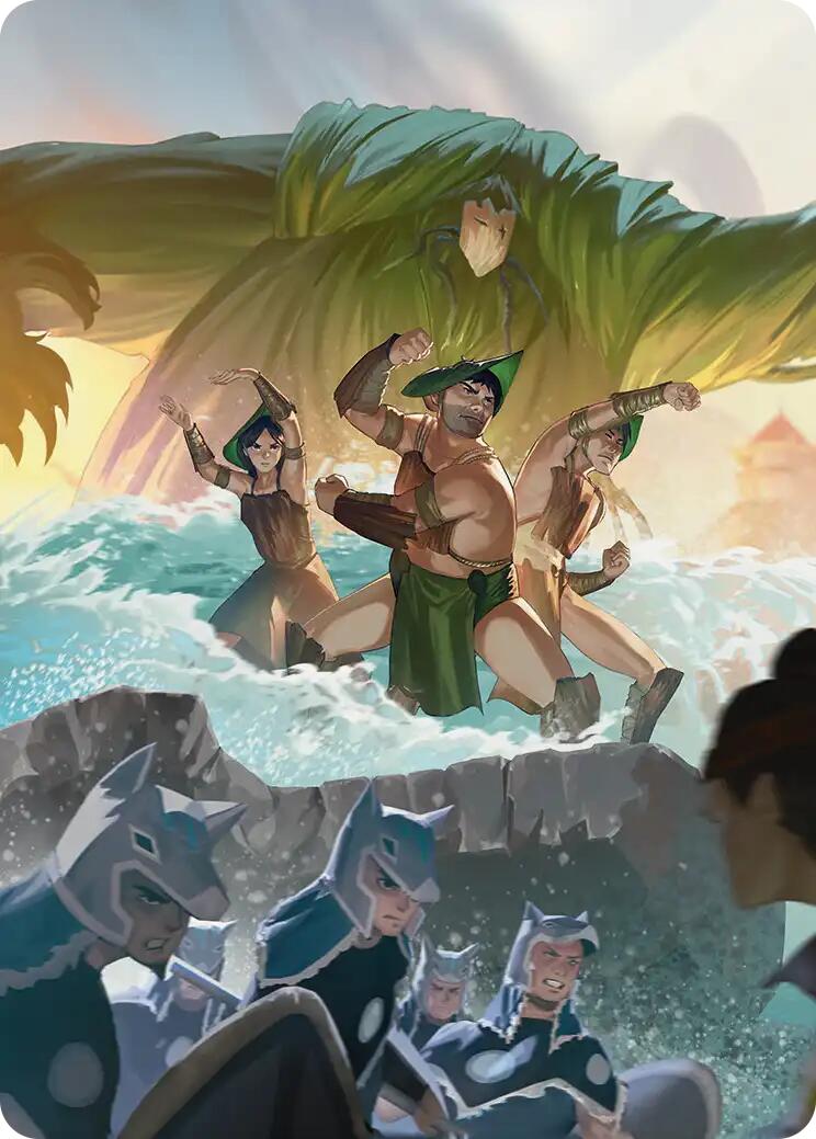 Swampbenders Art Card [Avatar: The Last Airbender Art Series] | The CG Realm