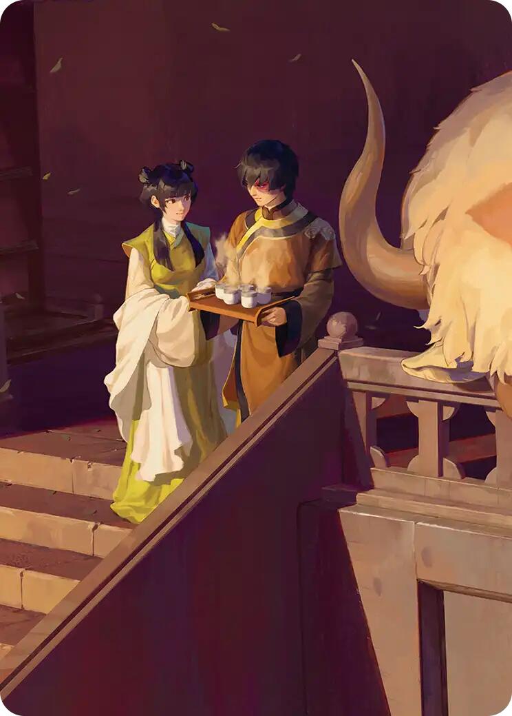 Mai and Zuko Art Card [Avatar: The Last Airbender Art Series] | The CG Realm