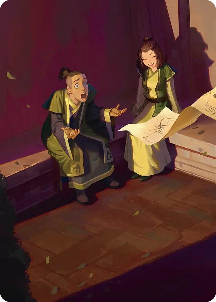 Sokka and Suki Art Card [Avatar: The Last Airbender Art Series] | The CG Realm