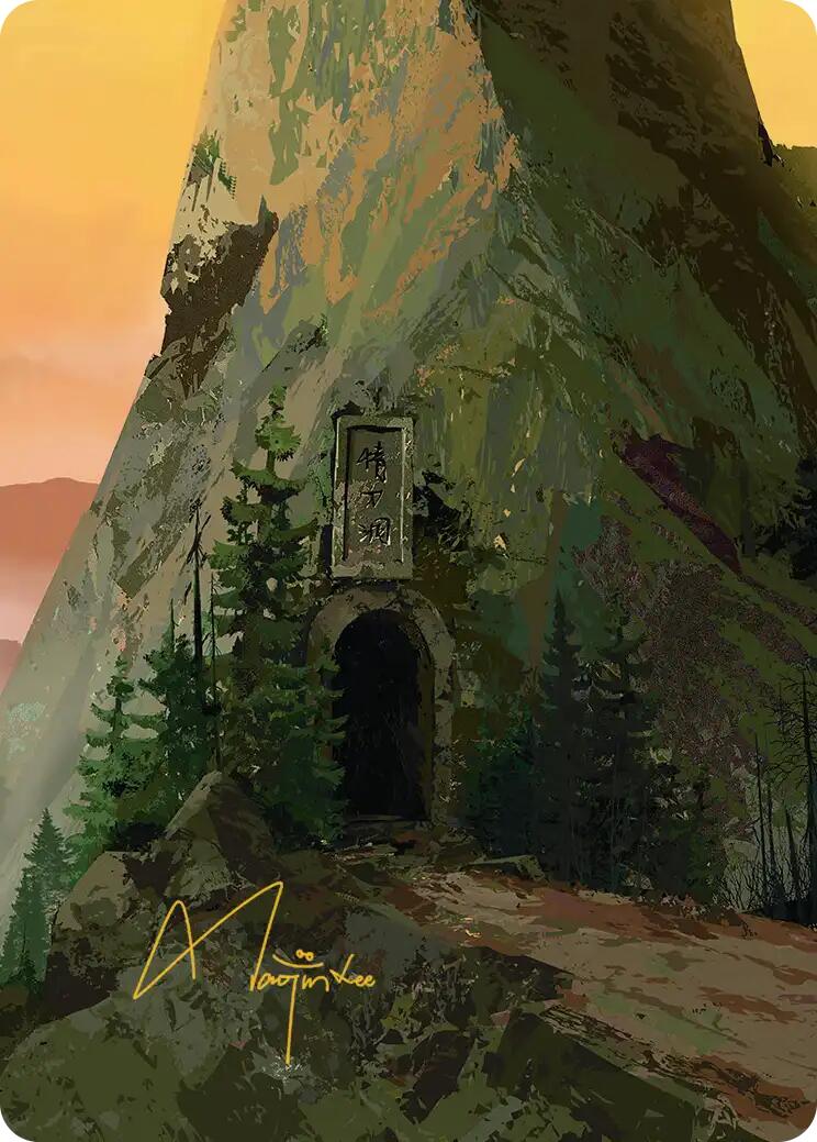 Mountain Art Card (Gold-Stamped Signature) [Avatar: The Last Airbender Art Series] | The CG Realm