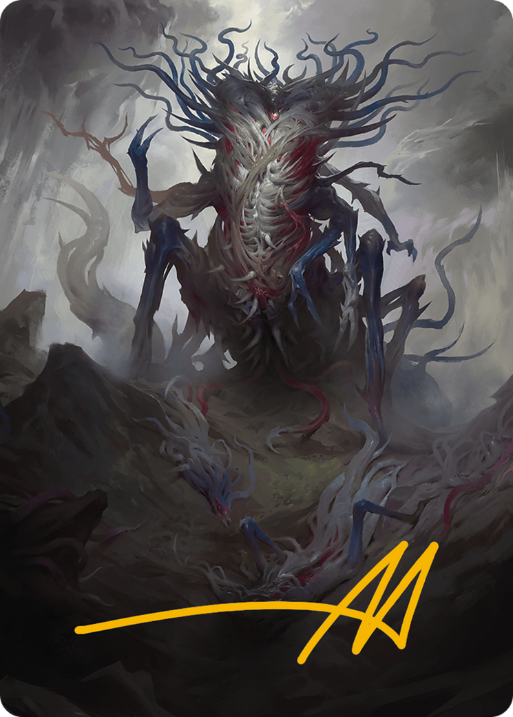 Azlask, the Swelling Scourge Art Card (Gold-Stamped Signature) [Modern Horizons 3 Art Series] | The CG Realm
