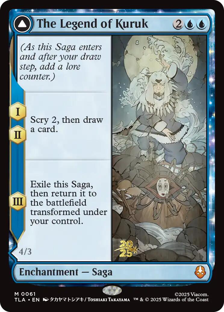 The Legend of Kuruk [Avatar: The Last Airbender Prerelease Cards] | The CG Realm