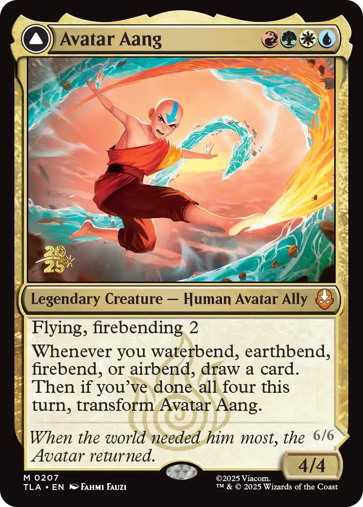 Avatar Aang [Avatar: The Last Airbender Prerelease Cards] | The CG Realm