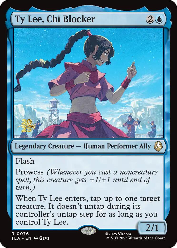 Ty Lee, Chi Blocker [Avatar: The Last Airbender Prerelease Cards] | The CG Realm