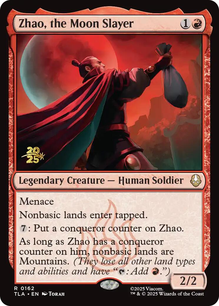 Zhao, the Moon Slayer [Avatar: The Last Airbender Prerelease Cards] | The CG Realm