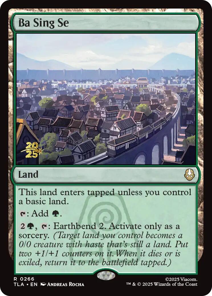 Ba Sing Se [Avatar: The Last Airbender Prerelease Cards] | The CG Realm