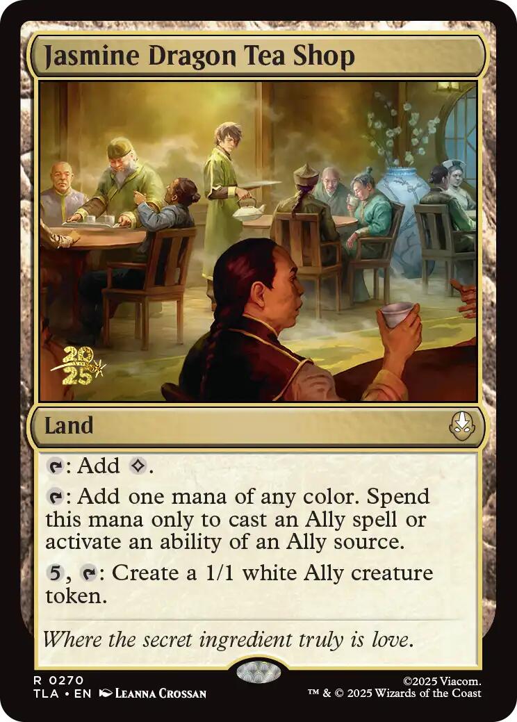 Jasmine Dragon Tea Shop [Avatar: The Last Airbender Prerelease Cards] | The CG Realm