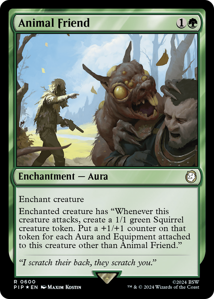 Animal Friend (Surge Foil) [Fallout] | The CG Realm