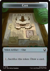 Ally (0004) // Clue (0015) Double-Sided Token [Avatar: The Last Airbender Tokens] | The CG Realm