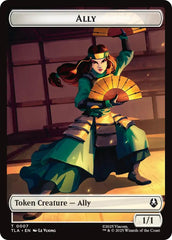 Ally (0007) // Clue (0018) Double-Sided Token [Avatar: The Last Airbender Tokens] | The CG Realm