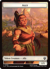 Ally (0008) // Clue (0016) Double-Sided Token [Avatar: The Last Airbender Tokens] | The CG Realm