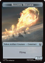 Ballistic Boulder // Soldier (0011) Double-Sided Token [Avatar: The Last Airbender Tokens] | The CG Realm