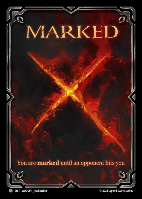 Marked [WOD034] (The Hunted Arakni, Web of Deceit Blitz Deck) | The CG Realm