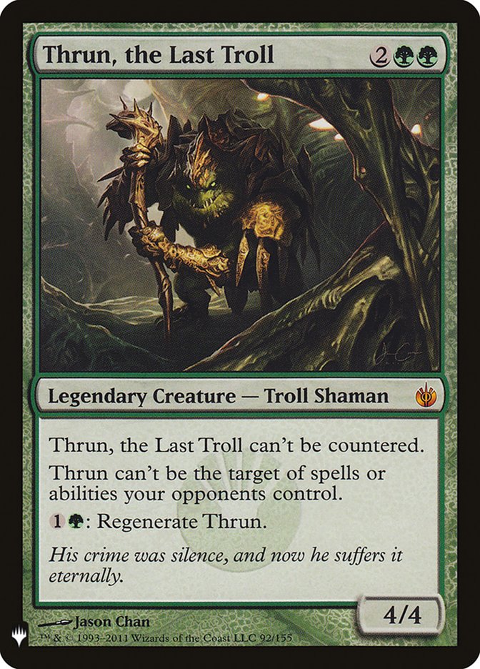 Thrun, the Last Troll [Mystery Booster] | The CG Realm