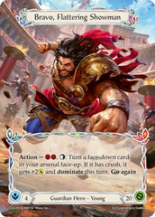 Bravo, Flattering Showman [HER154] (Promo)  Cold Foil | The CG Realm