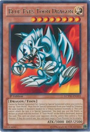 Blue-Eyes Toon Dragon (LCYW-EN103) - Legendary Collection 3: Yugi's World Unlimited