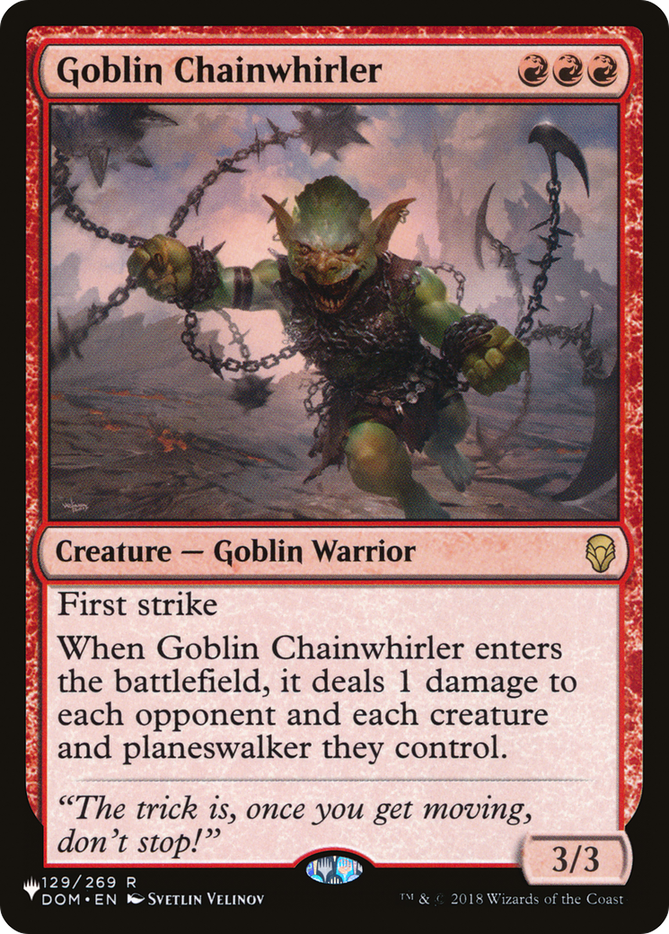 Goblin Chainwhirler [The List] | The CG Realm
