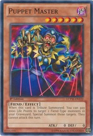 Puppet Master (LCYW-EN122) - Legendary Collection 3: Yugi's World Unlimited