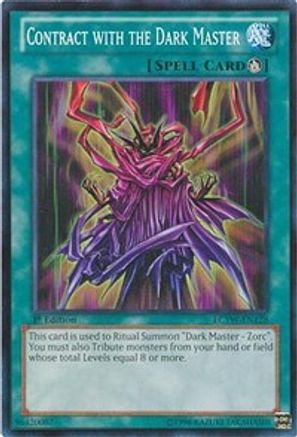 Contract with the Dark Master (LCYW-EN128) - Legendary Collection 3: Yugi's World Unlimited