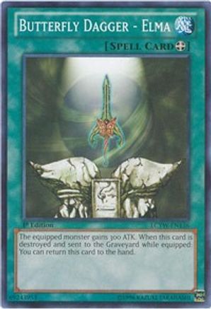 Butterfly Dagger - Elma (LCYW-EN136) - Legendary Collection 3: Yugi's World Unlimited